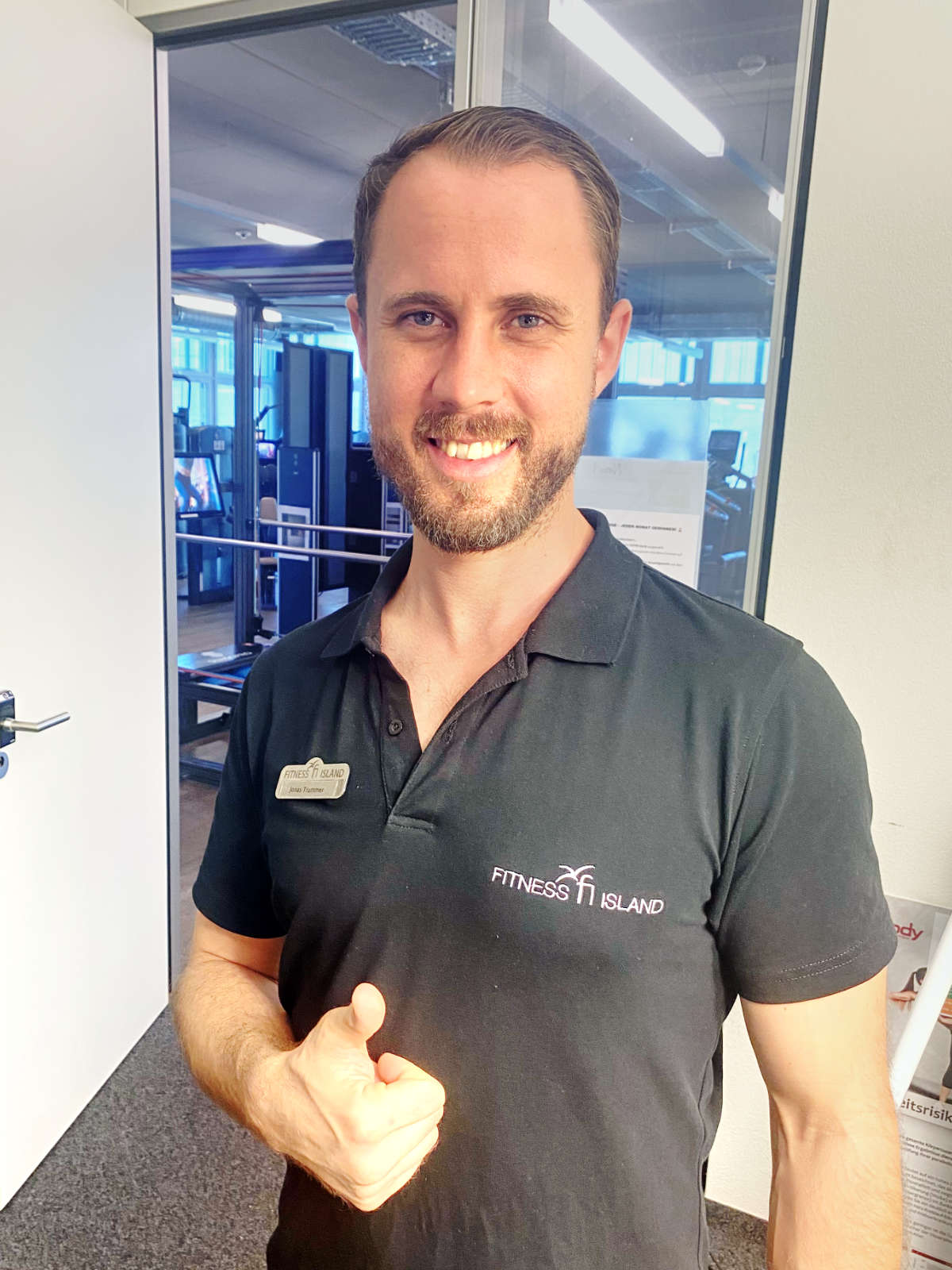 Jonas Trummer, Trainer im Fitness Island Jonas Trummer, Trainer im Fitness Island